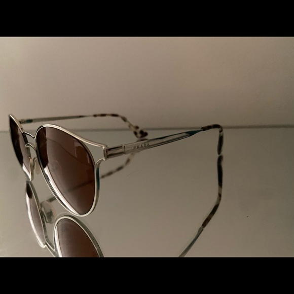 Prada PR 62S Sunglasses, Brown - Picture 1 of 8
